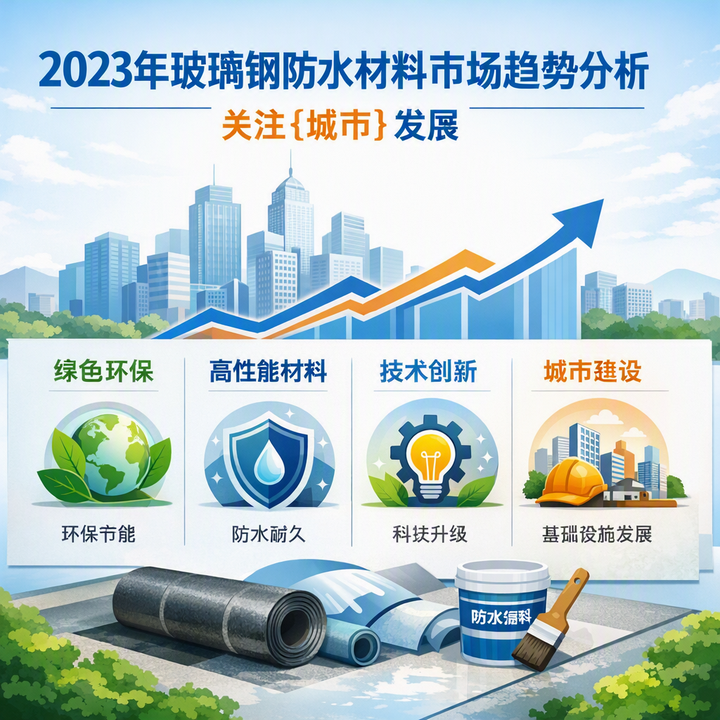 2023年玻璃钢防水材料市场趋势分析,关注 三明 发展