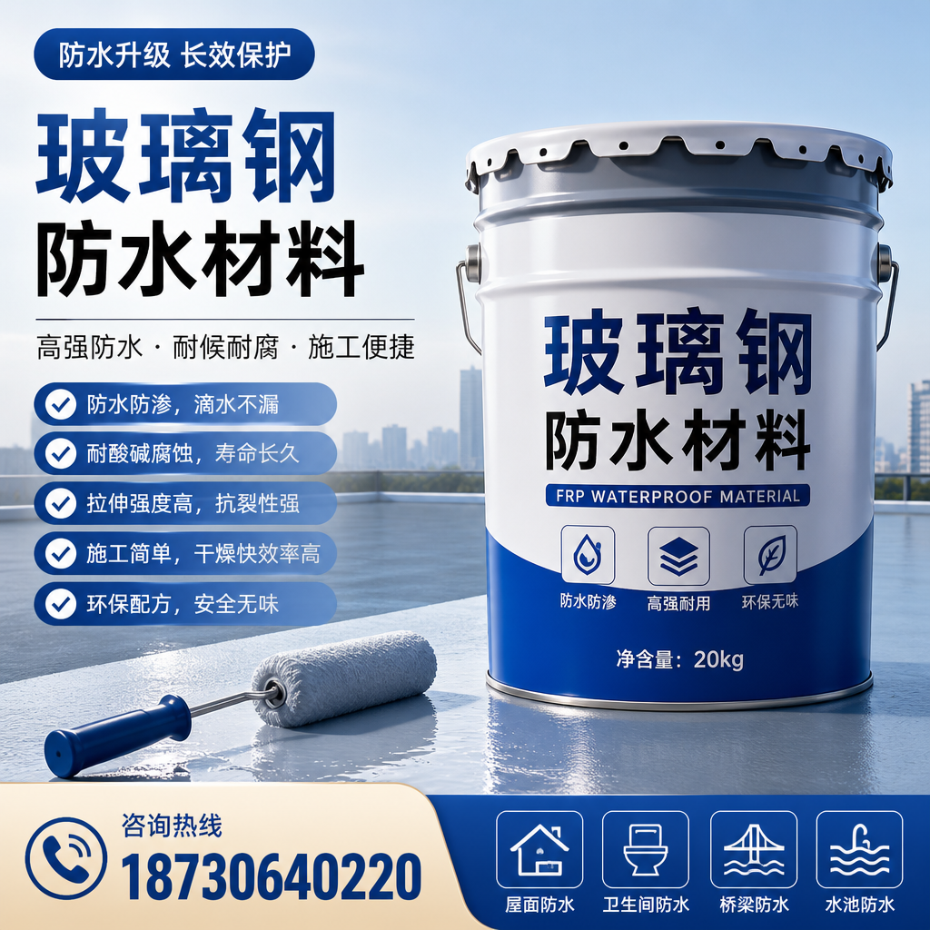 专家解析：玻璃钢防水材料的市场前景分析在 三明