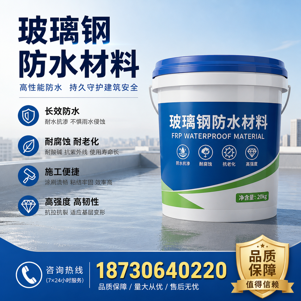专家解析：玻璃钢防水材料的市场前景分析在 三明