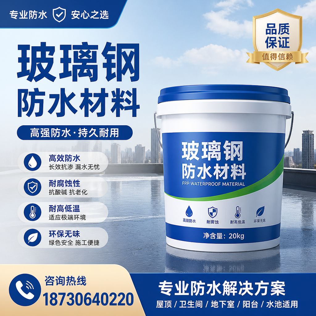了解玻璃钢防水材料的市场趋势，三明 企业不可不知